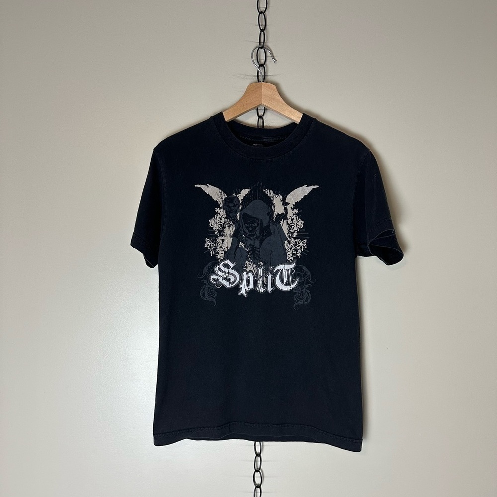 Vintage Split Grim Reaper T-shirt Small